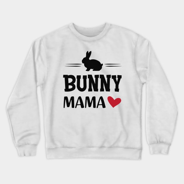 Bunny Mama Crewneck Sweatshirt by KC Happy Shop